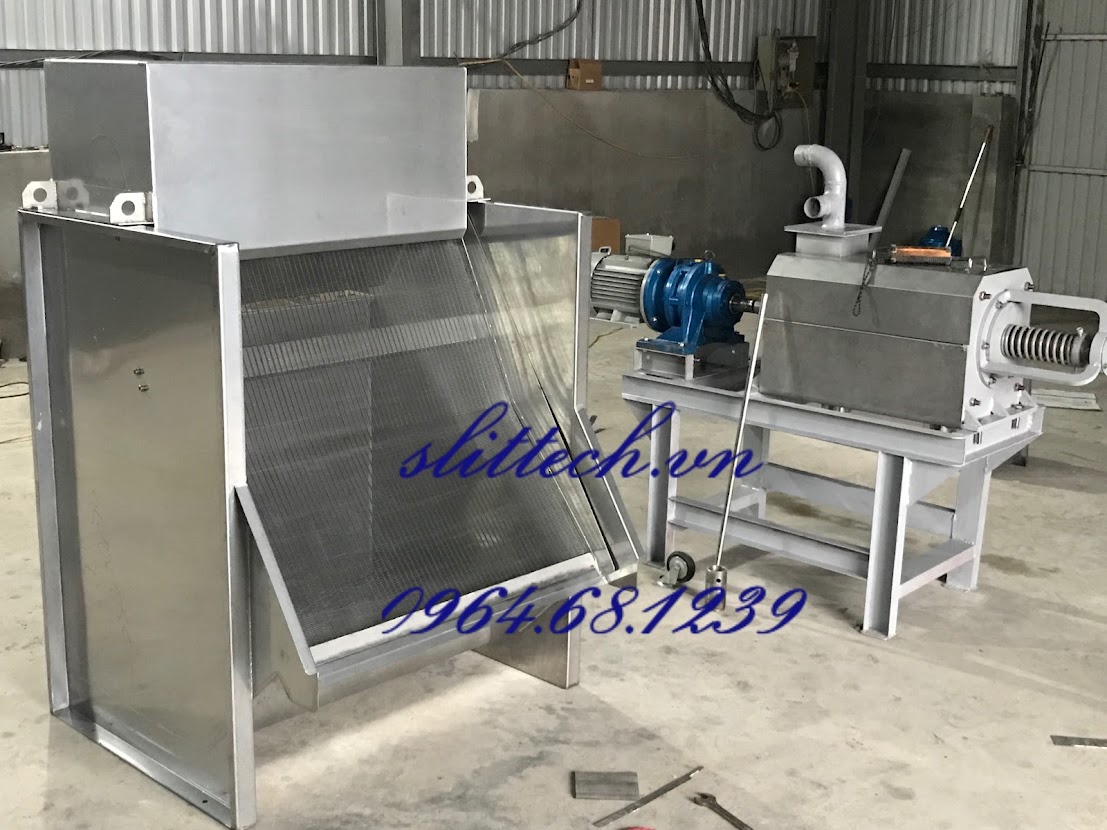 Thiết bị máy lược tách rác tinh dạng tĩnh giá rẻ chất lượng cao