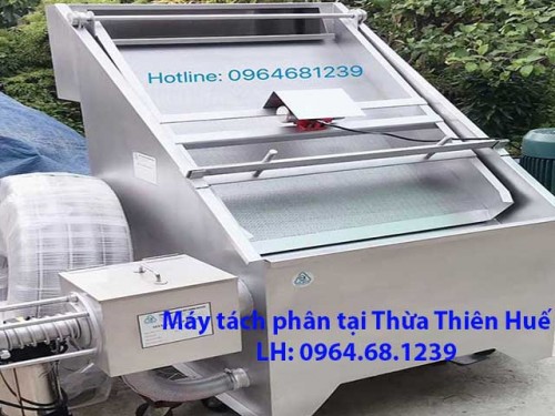 Máy tách phân công nghệ mới tại Thừa Thiên Huế